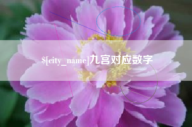 保定九宫对应数字