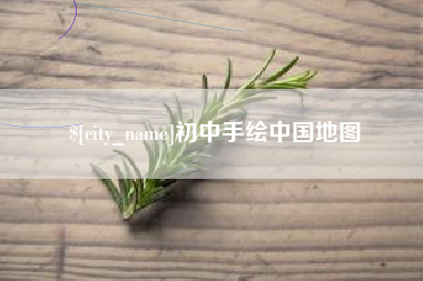 保定初中手绘中国地图