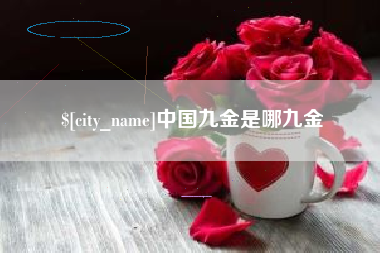 保定中国九金是哪九金