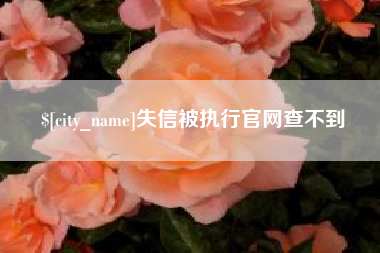 保定失信被执行官网查不到