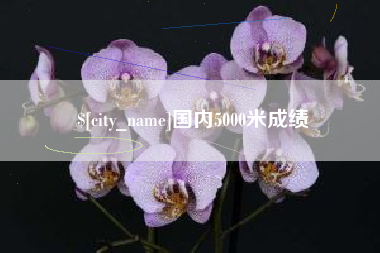 保定国内5000米成绩
