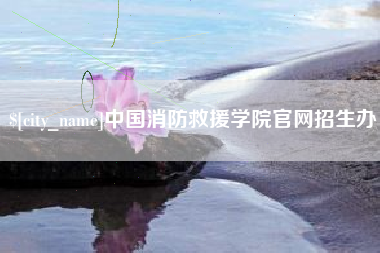 保定中国消防救援学院官网招生办