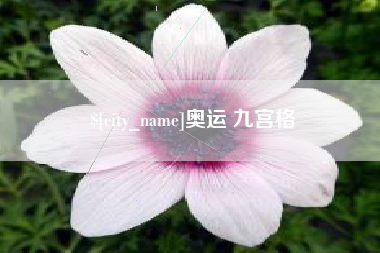 保定奥运 九宫格