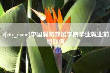 保定中国消防救援学院毕业就业前景如何