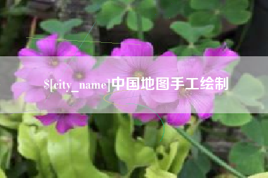 保定中国地图手工绘制