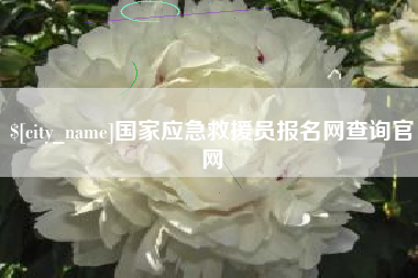 保定国家应急救援员报名网查询官网