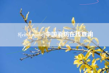 保定中国消防在线查询