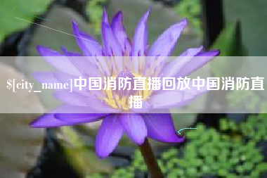 保定中国消防直播回放中国消防直播
